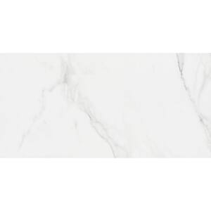 Belmar White 12 in. x 24 in. Porcelain Floor and Wall Tile (13.56 sq. ft. / case)