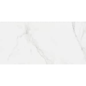 Belmar White AC 12 in. x 24 in. Glazed Porcelain Floor and Wall Tile (17.60 sq. ft./Case)