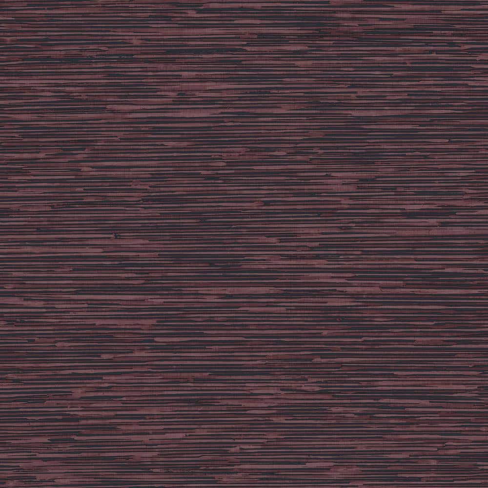 TexStyle Collection Cranberry & Blue Bronze Effect Horizontal Stripe Satin 