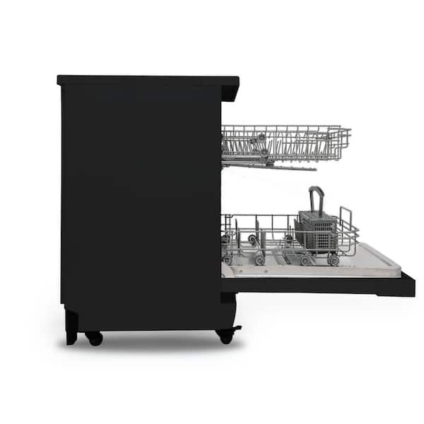 BLACK+DECKER Portable Dishwasher 18 inches Wide 8 Place