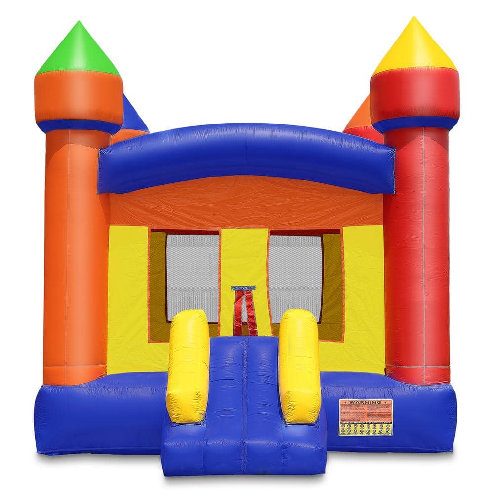 Commercial Grade Multicolor Castle Bounce House with Slide