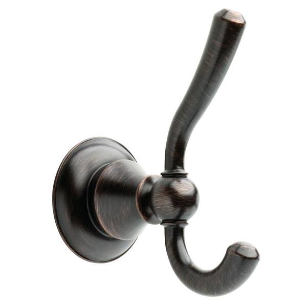 Delta Lewiston Double Towel Hook in Venetian Bronze