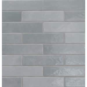 Lakeview Sky 3 in. x 12 in. Glossy Ceramic Wall Tile (5.5 sq. ft./Case)