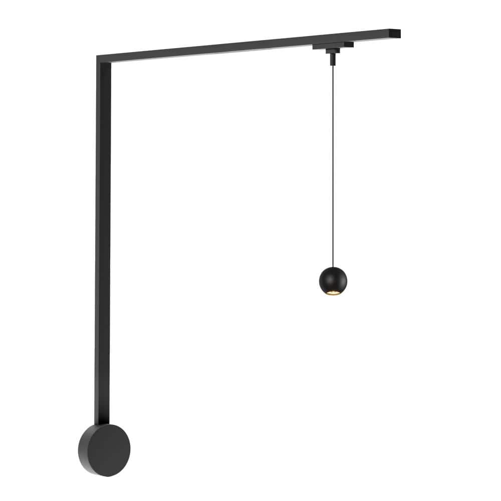Faria 1 Light Black dimmable 4000K LED Trilo Track Wall Kit price history on PriceWatchPro