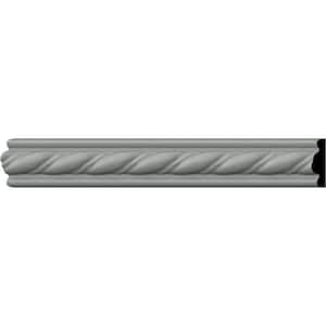 Ekena Millwork SAMPLE - 3/8 in. x 12 in. x 4 in. Urethane Fluted Panel ...
