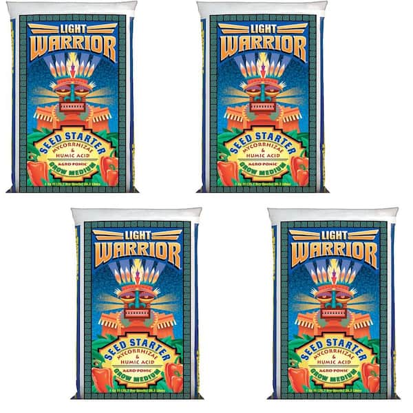 FOXFARM 26 qt. Light Warrior Soilless Seed Germinator Starter Mix, (4-Pack)