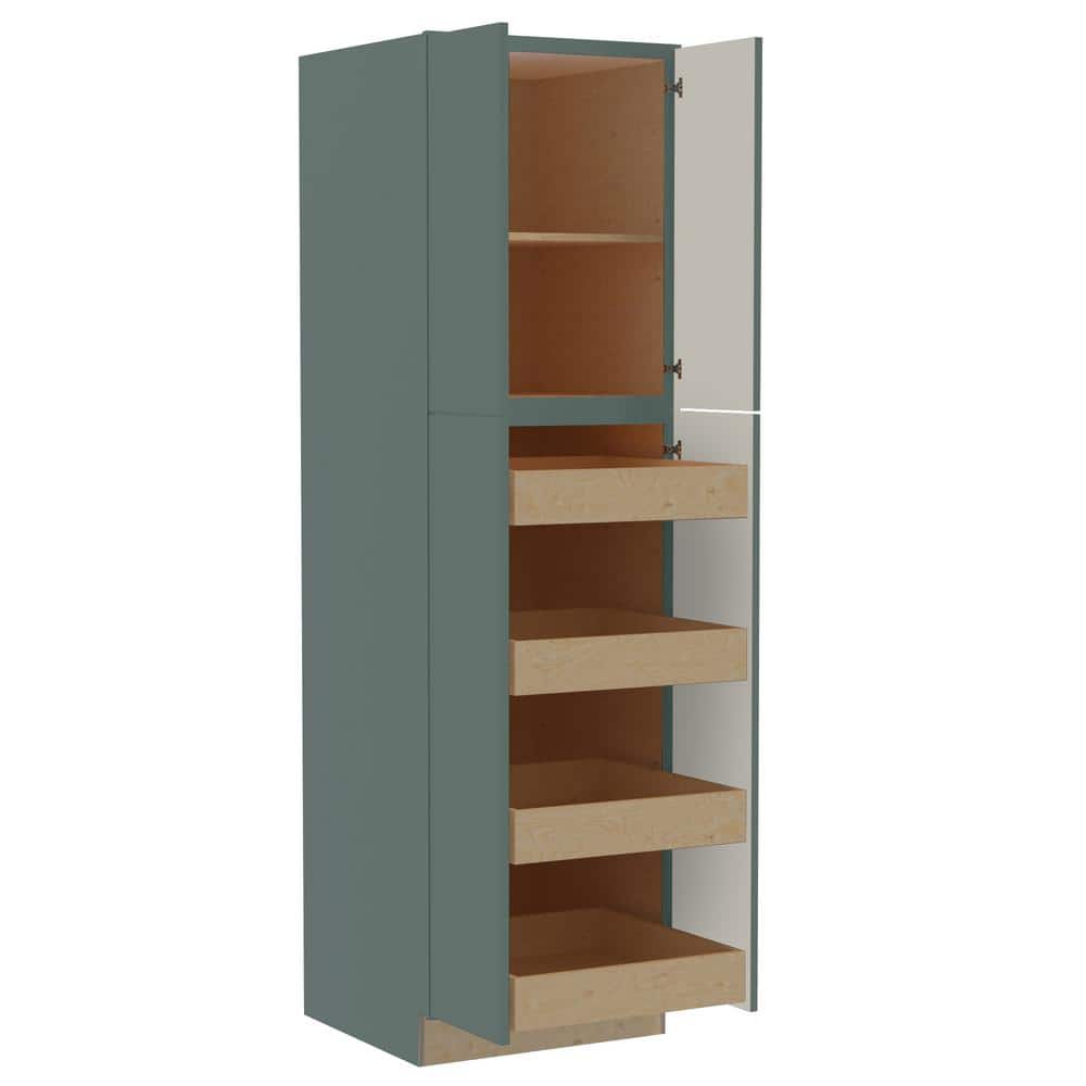 Hargrove 24 in. W x 24 in. D x 84 in. H Assembled Plywood Pantry Kitchen Ca