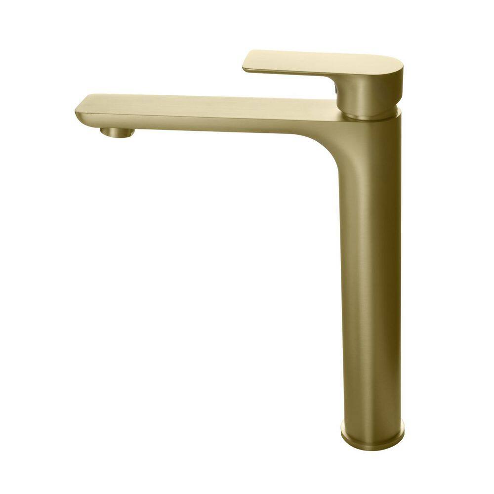 Single Handle Single Hole Bathroom Faucet in Gold price history on PriceWatchPro