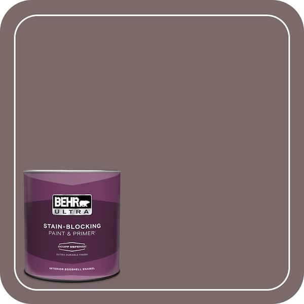 BEHR ULTRA 1 qt. Home Decorators Collection #HDC-NT-26 Muscatel Extra Durable Eggshell Enamel Interior Paint & Primer