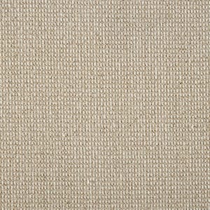 6 in. x 6 in. Loop Multi Level Carpet Sample - Sand Harbor - Color Ivory/Plains