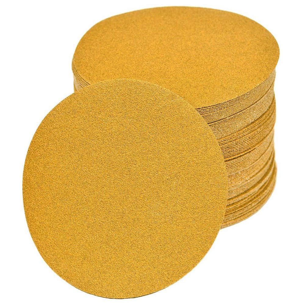 6-Inch No-Hole Hook and Loop Sanding Discs with 80 Grit Premium Alumina Durable for Sander, 100 Pack price history on PriceWatchPro