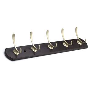 White/Chrome Finish Richelieu Hardware BP21530140 Contemporary Hook Rack White/Chrome Finish Richelieu Hardware BP21530140 Contemporary Hook Rack