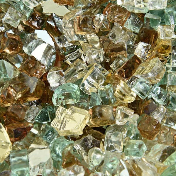Fire Pit Essentials 10 lbs. of Irish Roast 1/4 in. Reflective Blended Fire Glass
