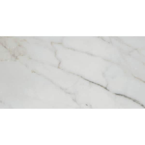 EMSER TILE Parkview White 11.81 in. x 23.62 in. Matte Porcelain Field Tile