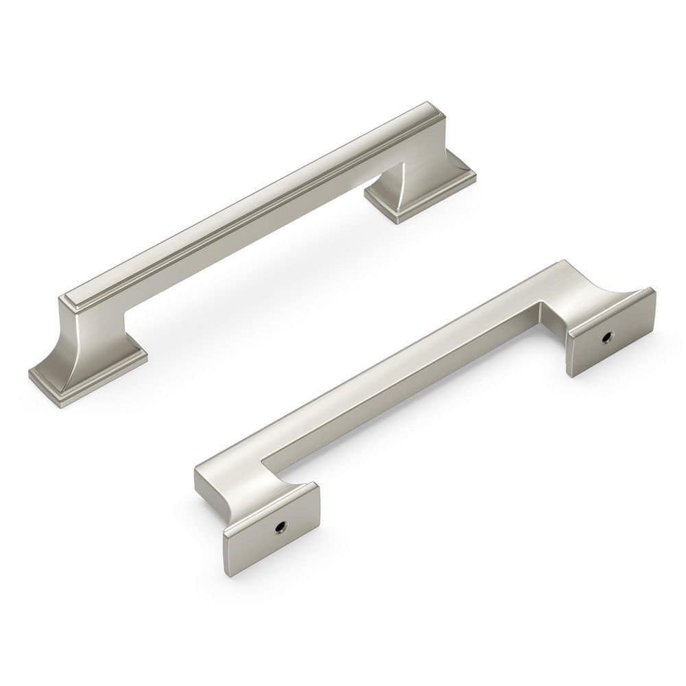 Brownstone Collection Pull 5-1/16 Inch (128mm) Center to Center Satin Nickel Finish price history on PriceWatchPro