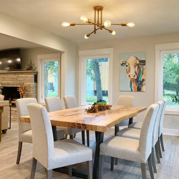 「Light Mellow Sunshine」 Have a question about LWYTJO 27.56 in. 6-Light Spray Gold