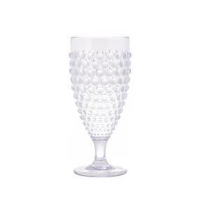 Simply Swell Collection 12 oz. Styrene Acrylonitrile Plastic Goblet (Set of 4) (6-Pack)