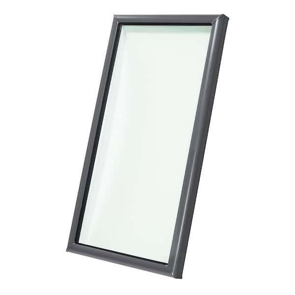 VELUX 14-1/2 in. x 30-1/2 in. Fixed Curb-Mount Skylight with Laminated Low-E3 Glass