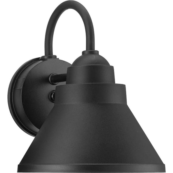 Progress Lighting Bayside Black Coastal Outdoor Wall Lantern