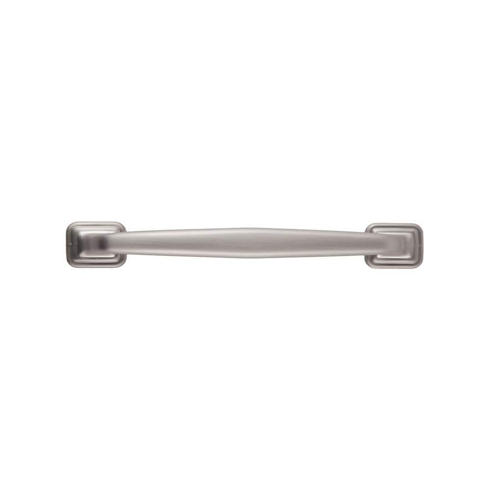 Satin Nickel 6-inch Brushed Cup Pull with Mounting Hardware