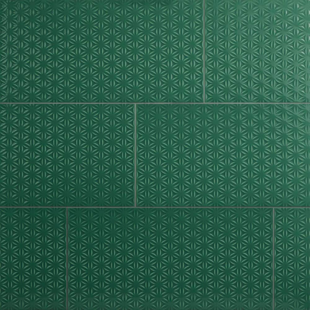Luminique Juniper 12 in. x 24 in. Glossy Ceramic Weave Wall Tile (15.56 sq. ft./case) price history on PriceWatchPro