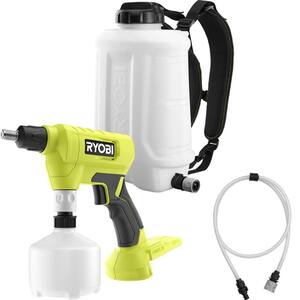 RYOBI 40V Cordless Battery 4 Gal. Backpack Chemical Sprayer (Tool Only ...