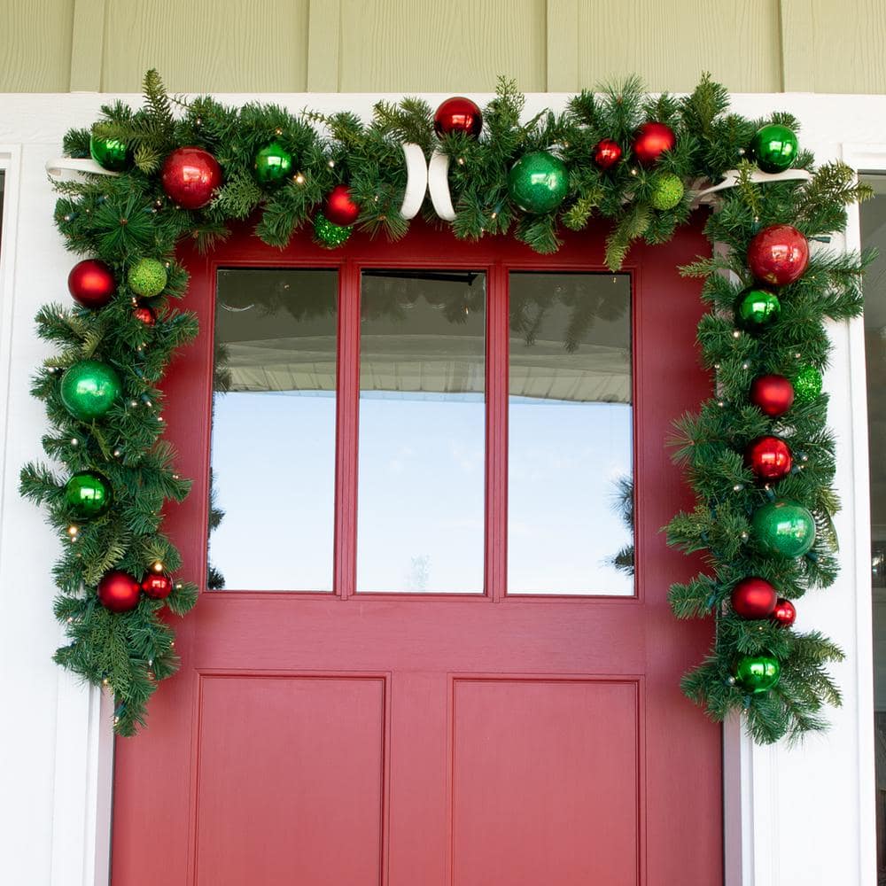 Adjustable White Metal Single Door Garland Hanger