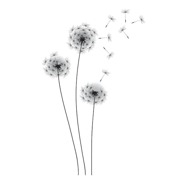 Whimsical Wishes Dandelion Floral Pattern | Art Board Print