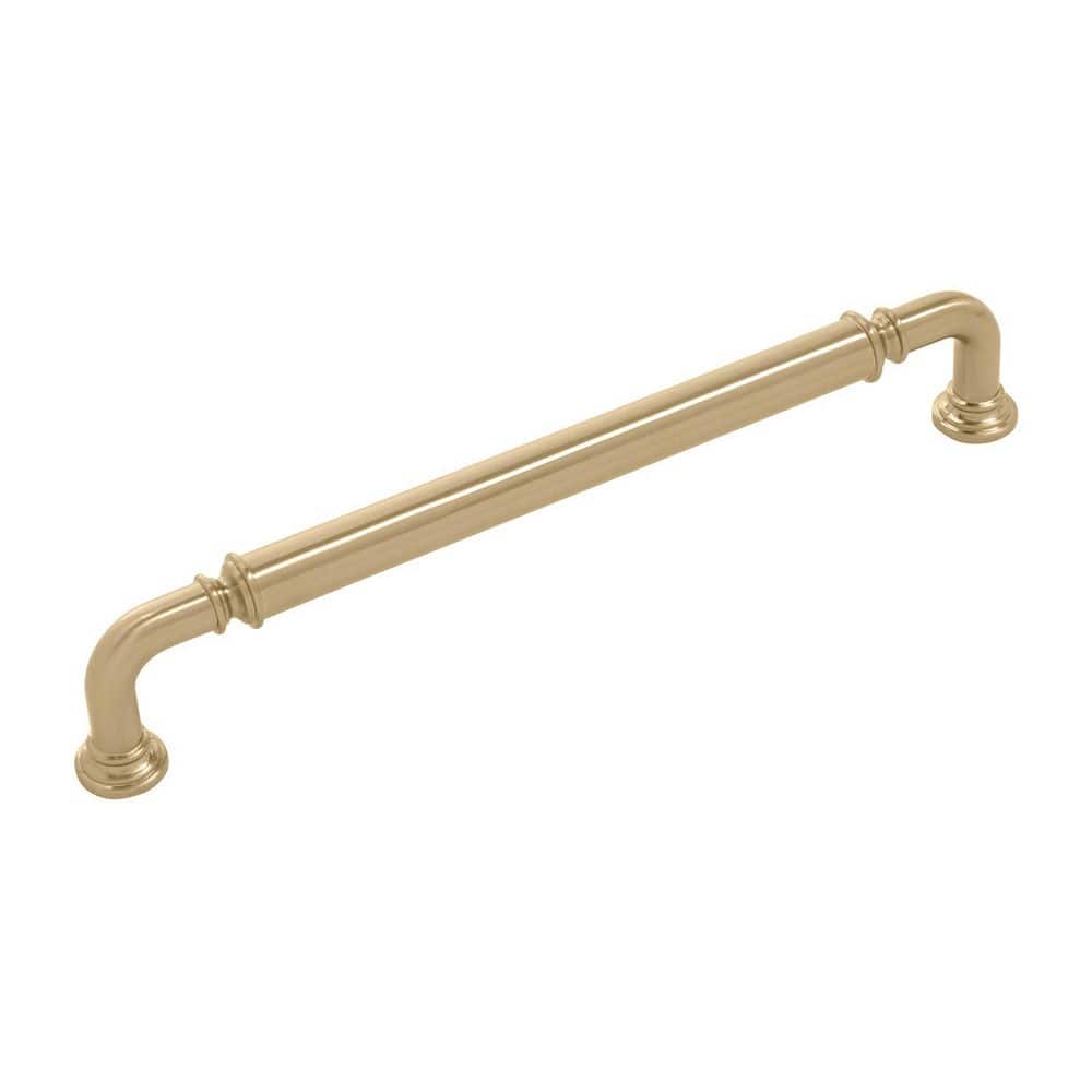 Berkshire Collection 7-9/16 in (192mm) Center to Center Champagne Bronze Bar Cabinet Pull price history on PriceWatchPro