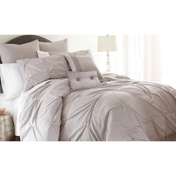 Colonial Home Textiles Ella Sand 8-Piece Embellished Queen Comforter Set