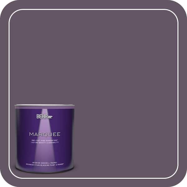 BEHR MARQUEE 1 qt. Home Decorators Collection #HDC-CL-03 Grand Grape Eggshell Enamel Interior Paint & Primer