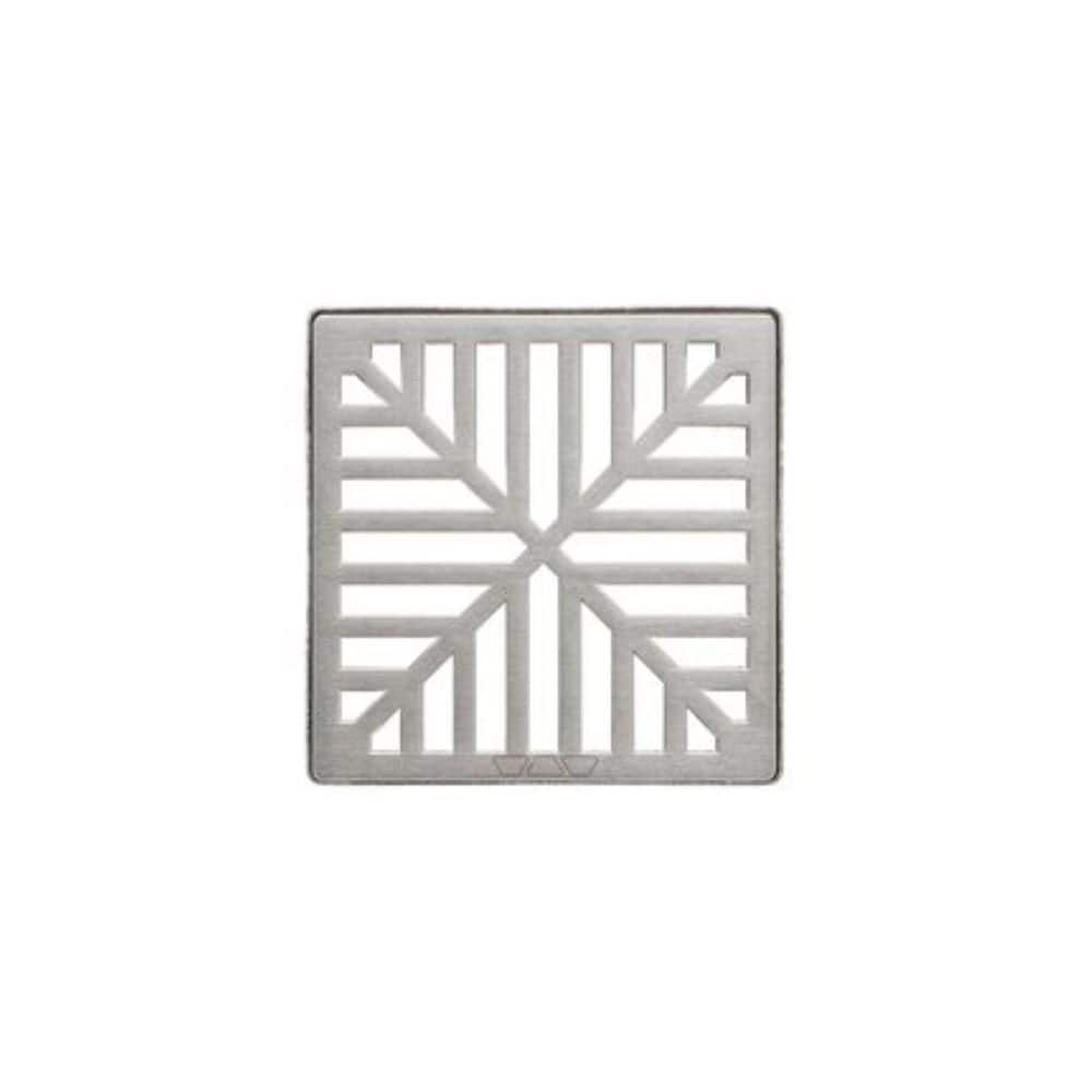 Kerdi-Drain Grate 4 in. Brushed Stainless Steel Quad price history on PriceWatchPro