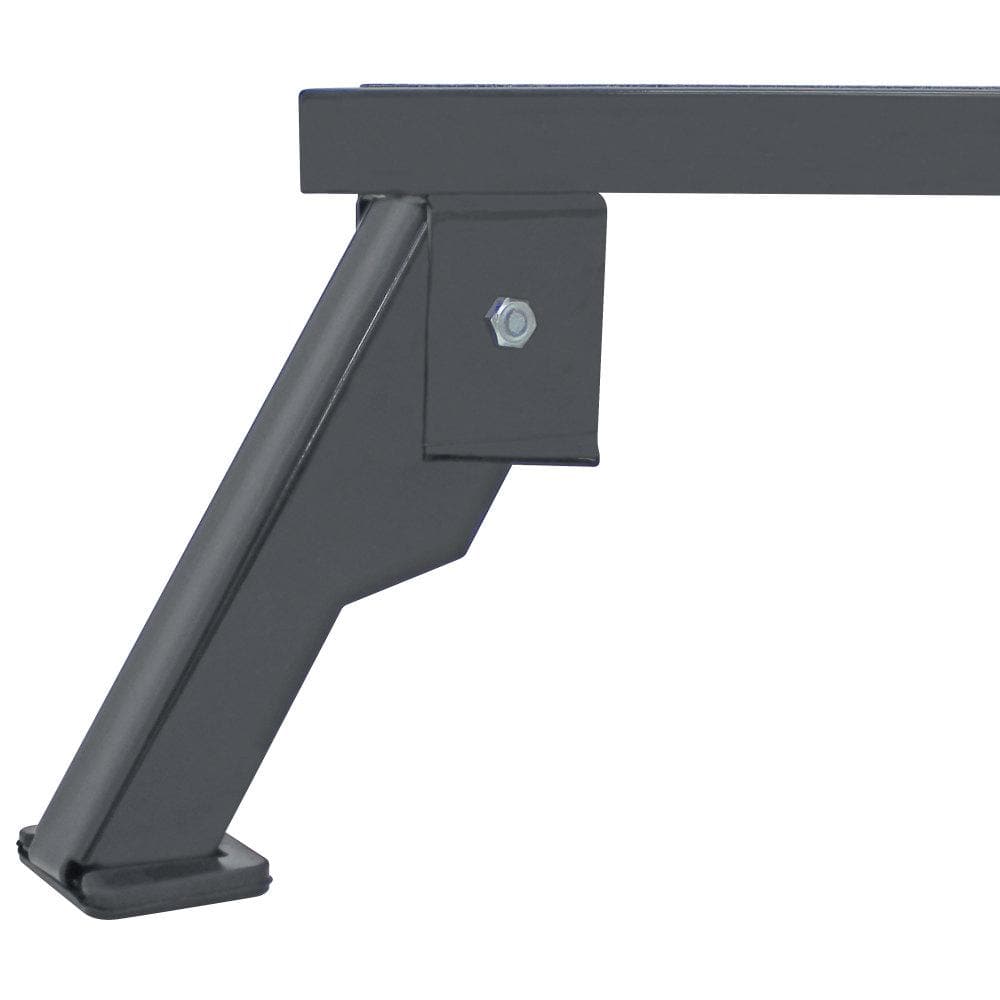 Extra-Large Black Steel Slip Resistant Platform Step