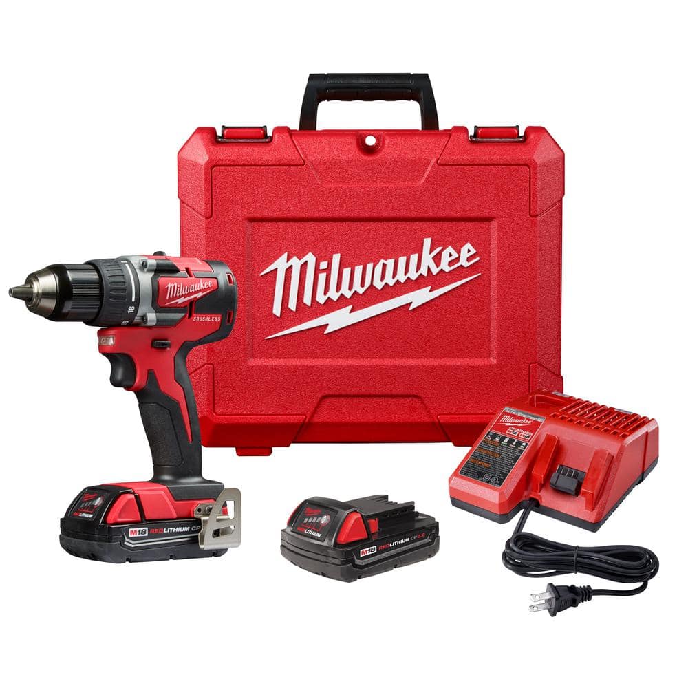 milwaukee brushless drill set