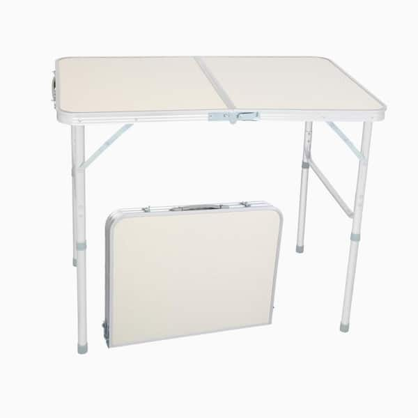 28 in. H Aluminum Folding Portable Outdoor Picnic Table