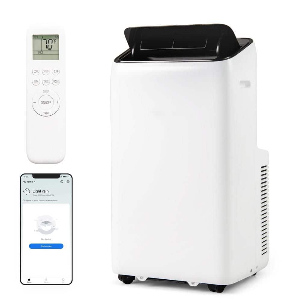 14000 BTU Inverter Portable Air Conditioner 3 in 1 Wifi Enabled AC Unit-White price history on PriceWatchPro