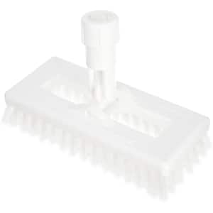 Sparta 8 in. White Polyester Swivel Scrub Brush with Polypropylene Casing (6-Pack)