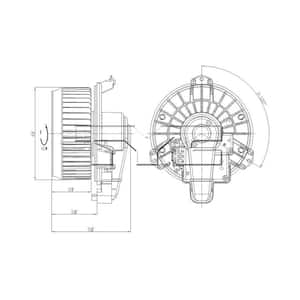 HVAC Blower Motor