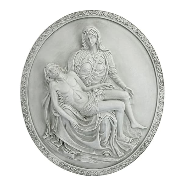 Design Toscano 14.5 in. x 12.5 in. Pieta Wall Sculpture