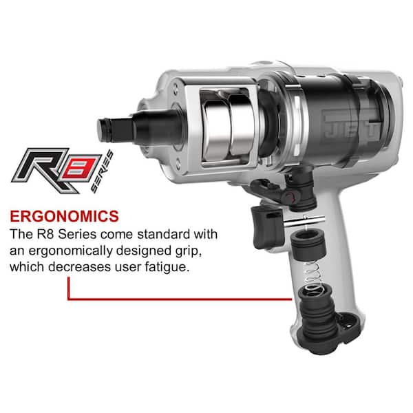 Jet R8 JAT-107, 1/2 in. Compact Impact Wrench 505107 - The Home Depot