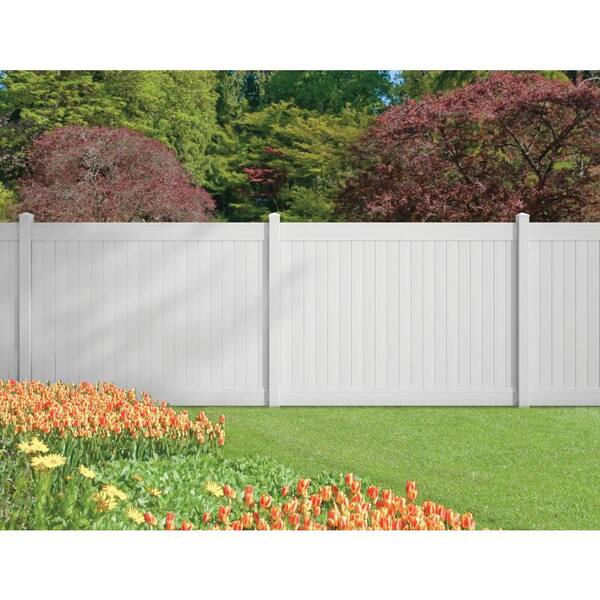 Veranda 5 In X 5 In X 9 Ft White Vinyl Pro Fence Line Post 245314 The Home Depot Veranda 5 In X 5 In X 9 Ft White Vinyl Pro Fence Line Post 245314 The Home Depot