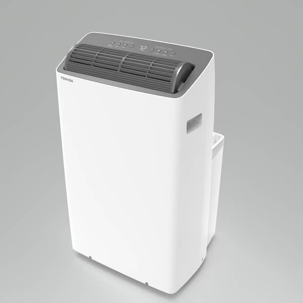 12,000 BTU Portable Air Conditioner Cools 550 Sq. Ft. with Heater, Inverter  and Wi-Fi in White