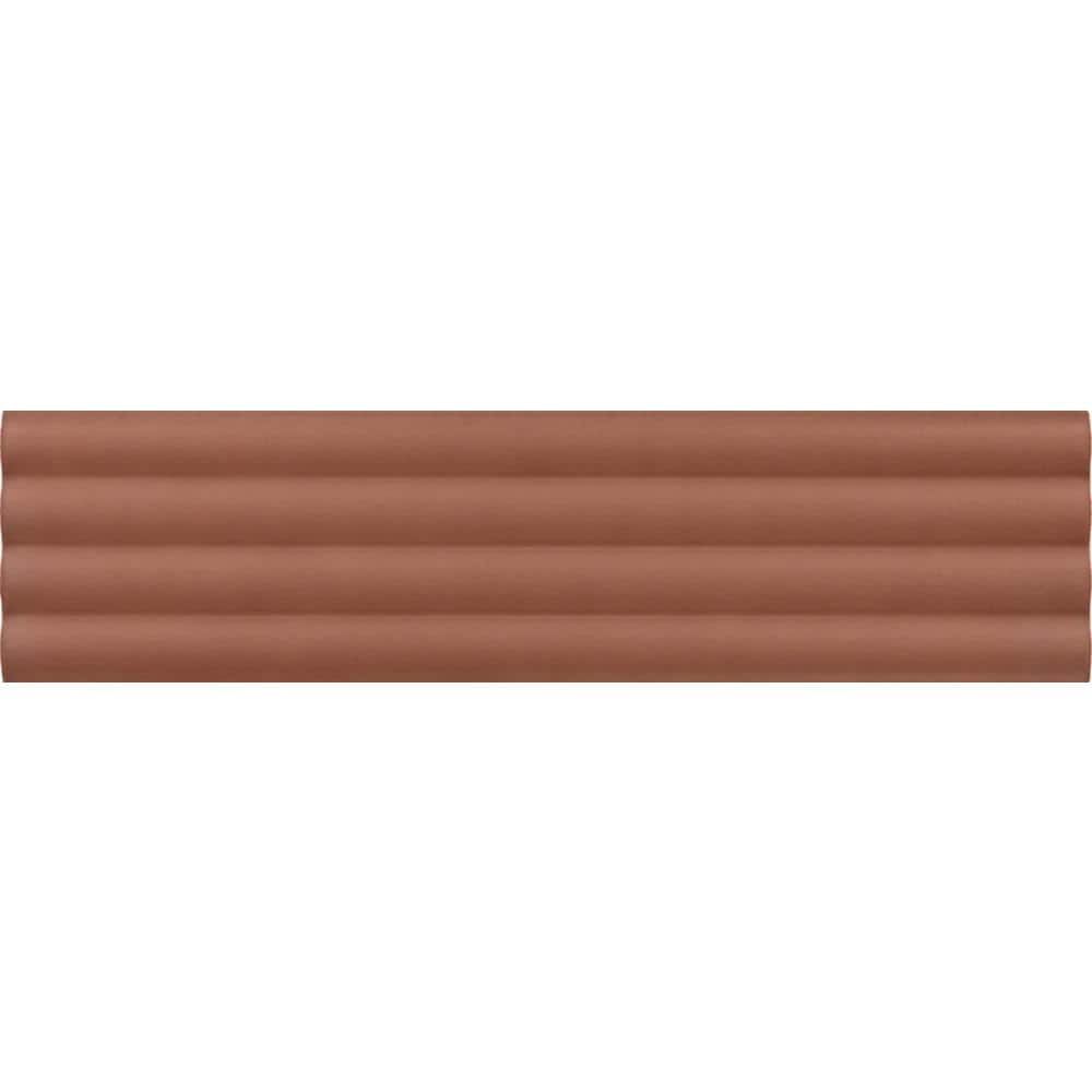 Matte Red Ceramic Subway Wall and Floor Tile