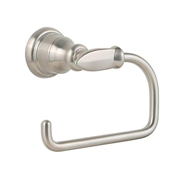 Pfister Avalon Wall Mounted Single Post Toilet Paper Holder in Brushed Nickel