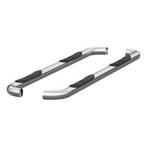 3-Inch Round Polished Stainless Steel Nerf Bars, No-Drill, Select Dodge, Ram 1500, 2500, 3500