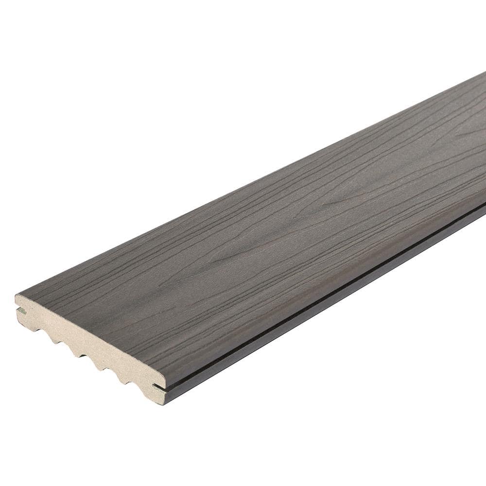 Fiberon ArmorGuard 1 in. x 5.25 in. x 20 ft. Nantucket Gray