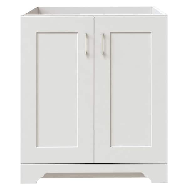 Home Decorators Collection Hawthorne 30 in. W x 21-3/4 in. D Vanity Cabinet in Linen White