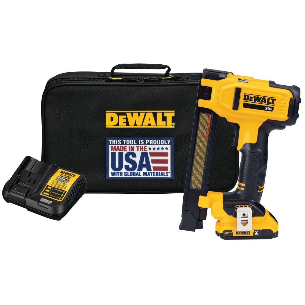 DEWALT 20V MAX Lithium-Ion Cordless Cable Stapler with 2.0Ah