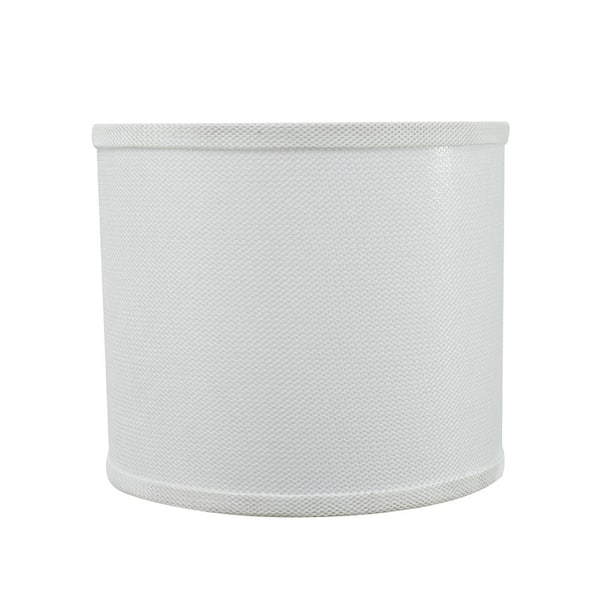 Aspen Creative Corporation 12 in. x 10 in. White Drum/Cylinder