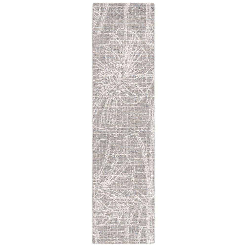 Metro 2 ft. x 9 ft. Beige/Ivory Floral Crosshatch Runner Rug price history on PriceWatchPro